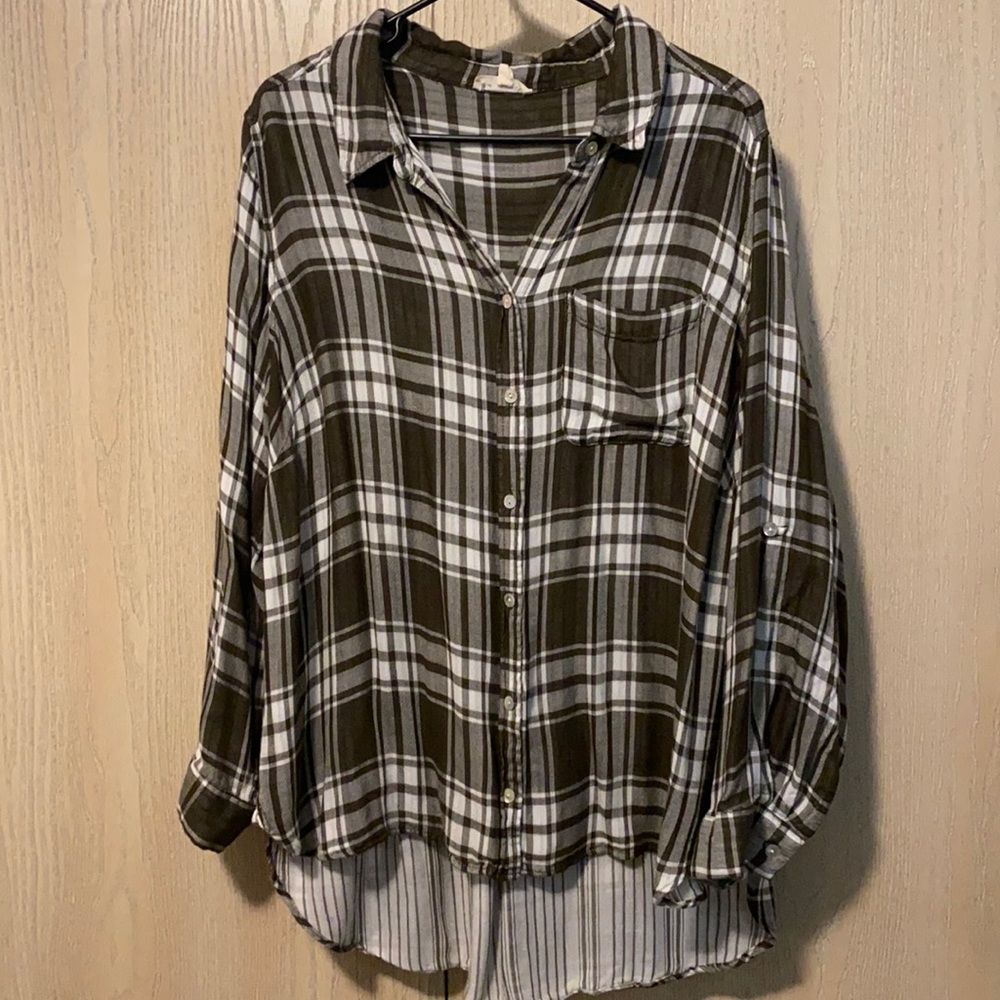 Ladies Plaid Tunic